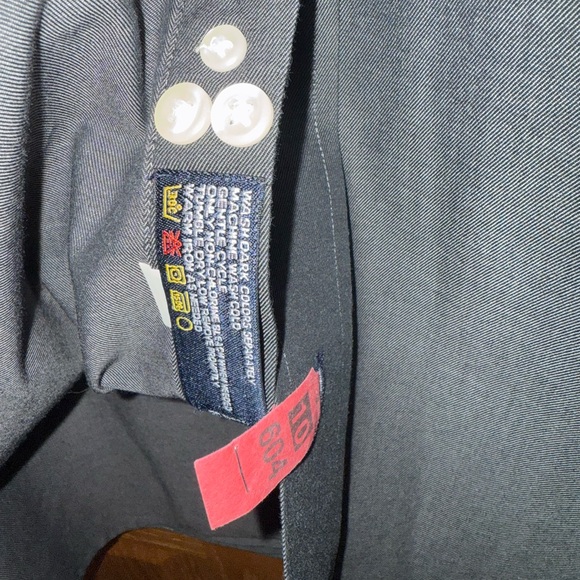 Nautica button-down dress shirt men’s size 17.5 34/35 - Picture 7 of 7